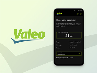 Valeo – Transport monitoring and optimisation